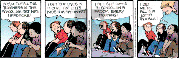 For Better or For Worse - Monday August 30, 2010 Comic Strip