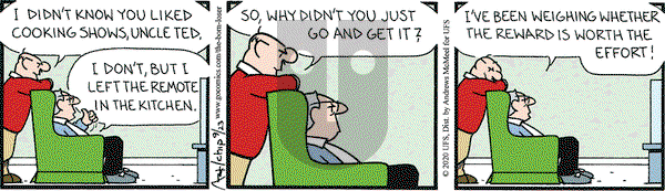 The Born Loser on Wednesday September 23, 2020 Comic Strip