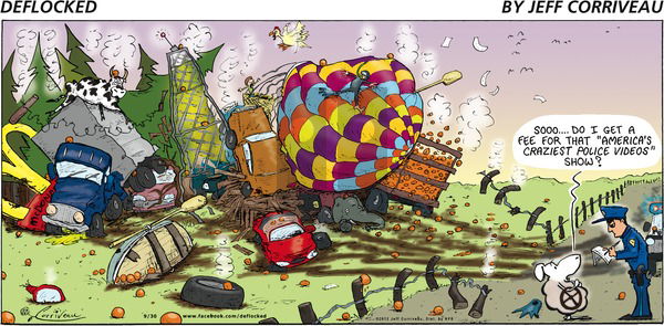 DeFlocked on Sunday September 30, 2012 Comic Strip