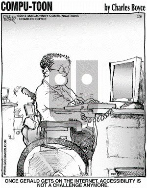 Compu-toon - Thursday July 31, 2014 Comic Strip