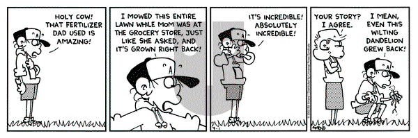 FoxTrot on Monday July 1, 2002 Comic Strip