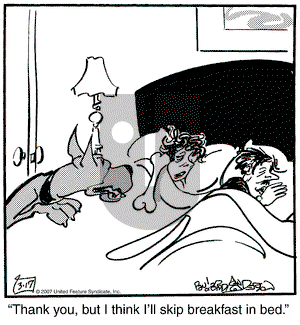 Marmaduke on Saturday March 17, 2007 Comic Strip
