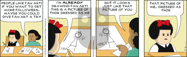 Nancy on Tuesday March 12, 2019 Comic Strip