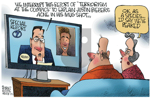 Jerry Holbert on Monday January 27, 2014 Comic Strip