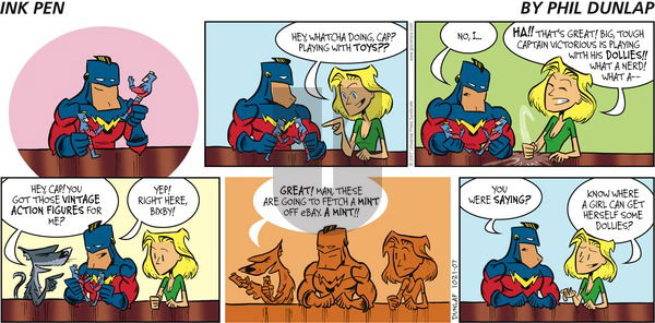 Ink Pen on Sunday October 21, 2007 Comic Strip