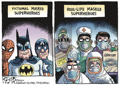 Rob Rogers on Friday March 20, 2020 Comic Strip