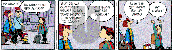 The Buckets on Monday August 10, 2015 Comic Strip