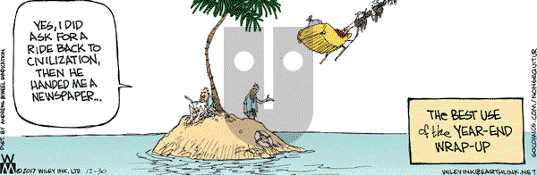 Non Sequitur on Saturday December 30, 2017 Comic Strip