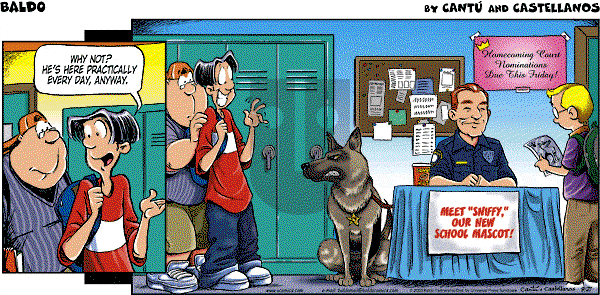 Baldo - Sunday September 21, 2003 Comic Strip
