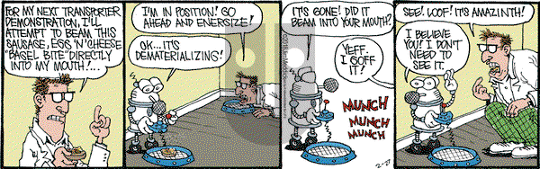 Monty on Tuesday February 27, 2018 Comic Strip