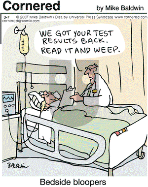 Cornered on Thursday April 26, 2007 Comic Strip