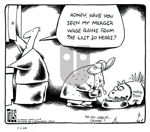 Tom Toles on Monday March 3, 2008 Comic Strip