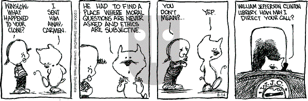 Prickly City on Saturday August 14, 2004 Comic Strip
