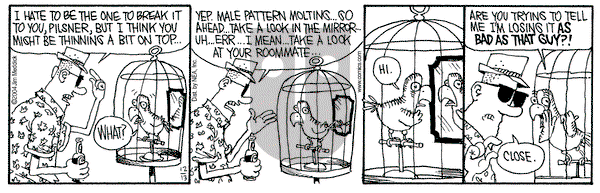 Monty on Monday December 13, 2004 Comic Strip