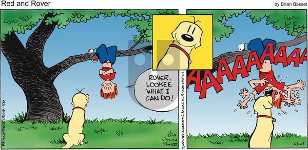 Red and Rover on Sunday June 23, 2019 Comic Strip