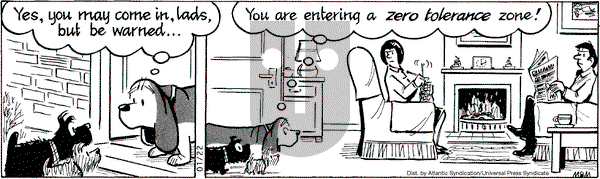 Fred Basset on Thursday January 22, 2009 Comic Strip