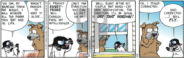 Get Fuzzy on Thursday September 26, 2013 Comic Strip