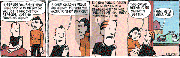 Pooch Cafe on Monday June 22, 2009 Comic Strip