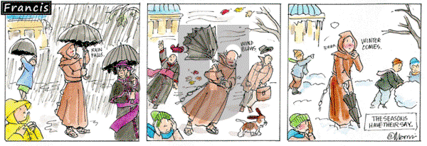Francis on Friday November 22, 2024 Comic Strip