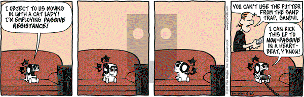 Pooch Cafe on Saturday April 16, 2011 Comic Strip