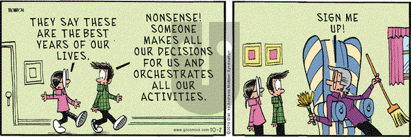 Grand Avenue on Wednesday October 2, 2019 Comic Strip
