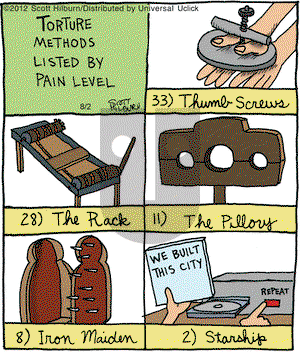 The Argyle Sweater on Thursday August 2, 2012 Comic Strip