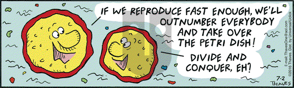 Frank and Ernest on Saturday July 2, 2016 Comic Strip