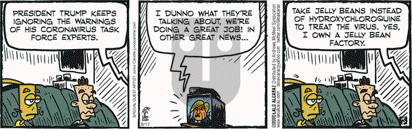 La Cucaracha on Monday August 17, 2020 Comic Strip