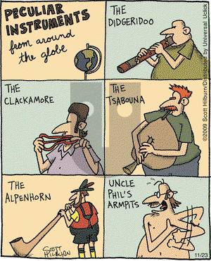 The Argyle Sweater on Monday November 23, 2009 Comic Strip