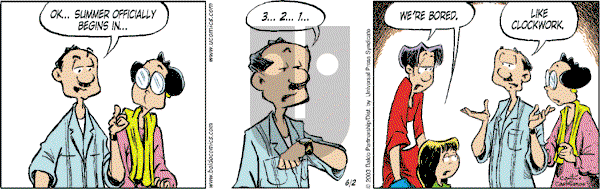 Baldo - Monday June 2, 2003 Comic Strip