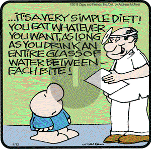 Ziggy on Thursday April 12, 2018 Comic Strip
