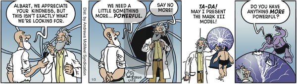 Alley Oop on Friday January 3, 2020 Comic Strip