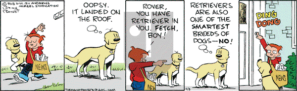 Red and Rover on Thursday April 5, 2018 Comic Strip