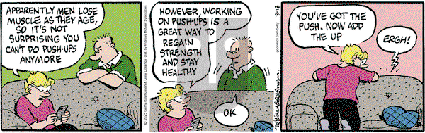 Betty on Thursday March 13, 2025 Comic Strip