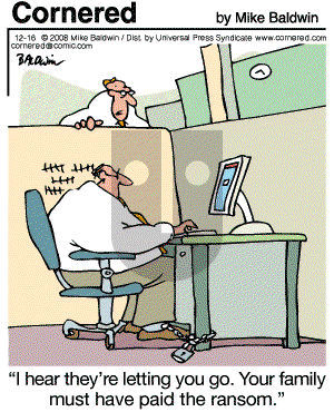 Cornered - Tuesday December 16, 2008 Comic Strip