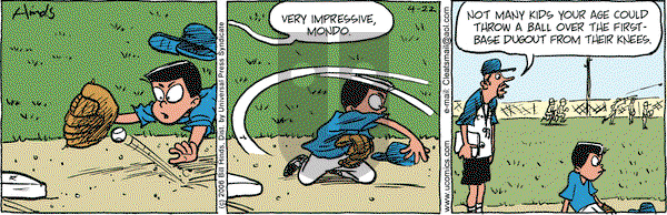 Cleats on Saturday April 22, 2006 Comic Strip
