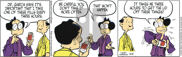 Baldo on Tuesday December 8, 2009 Comic Strip