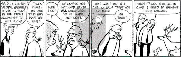 Lucky Cow on Thursday November 8, 2007 Comic Strip