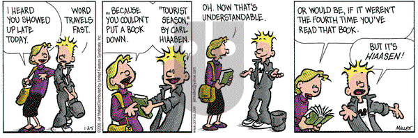 Frazz on Tuesday January 25, 2005 Comic Strip