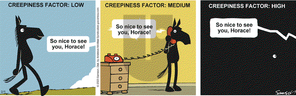 Dark Side of the Horse - Wednesday February 1, 2023 Comic Strip