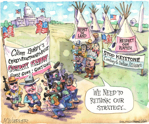 Matt Wuerker on Monday April 28, 2014 Comic Strip