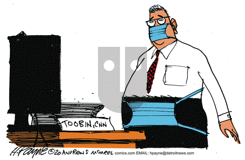 Henry Payne on Wednesday October 21, 2020 Comic Strip
