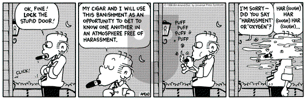 FoxTrot on Thursday March 7, 1996 Comic Strip