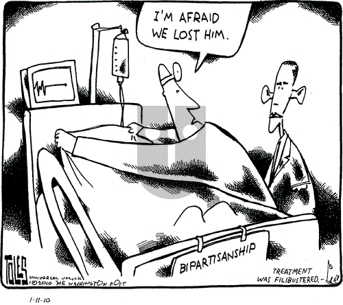 Tom Toles on Monday January 11, 2010 Comic Strip