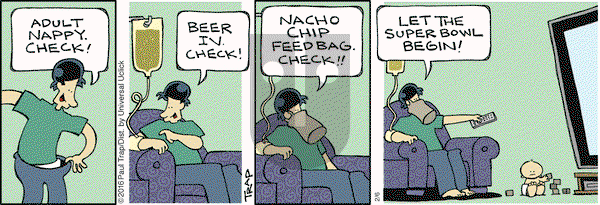Thatababy on Saturday February 6, 2016 Comic Strip