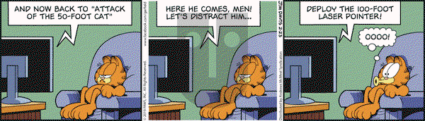 Garfield on Saturday February 23, 2019 Comic Strip