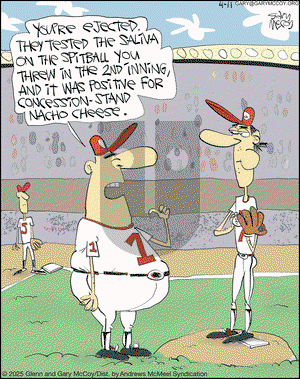 The Flying McCoys on Friday April 11, 2025 Comic Strip