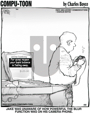 Compu-toon on Tuesday April 22, 2014 Comic Strip