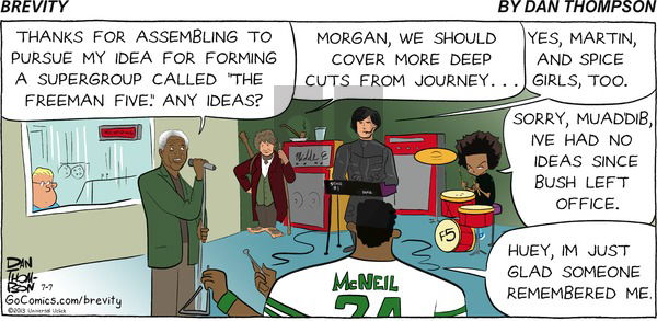 Brevity on Sunday July 7, 2013 Comic Strip