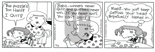 Soup to Nutz - Old on Friday September 8, 2000 Comic Strip